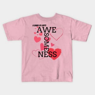 a shade of God's awesomeness Kids T-Shirt